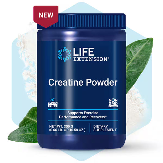 Life Extension Creatine Powder 300 Gm