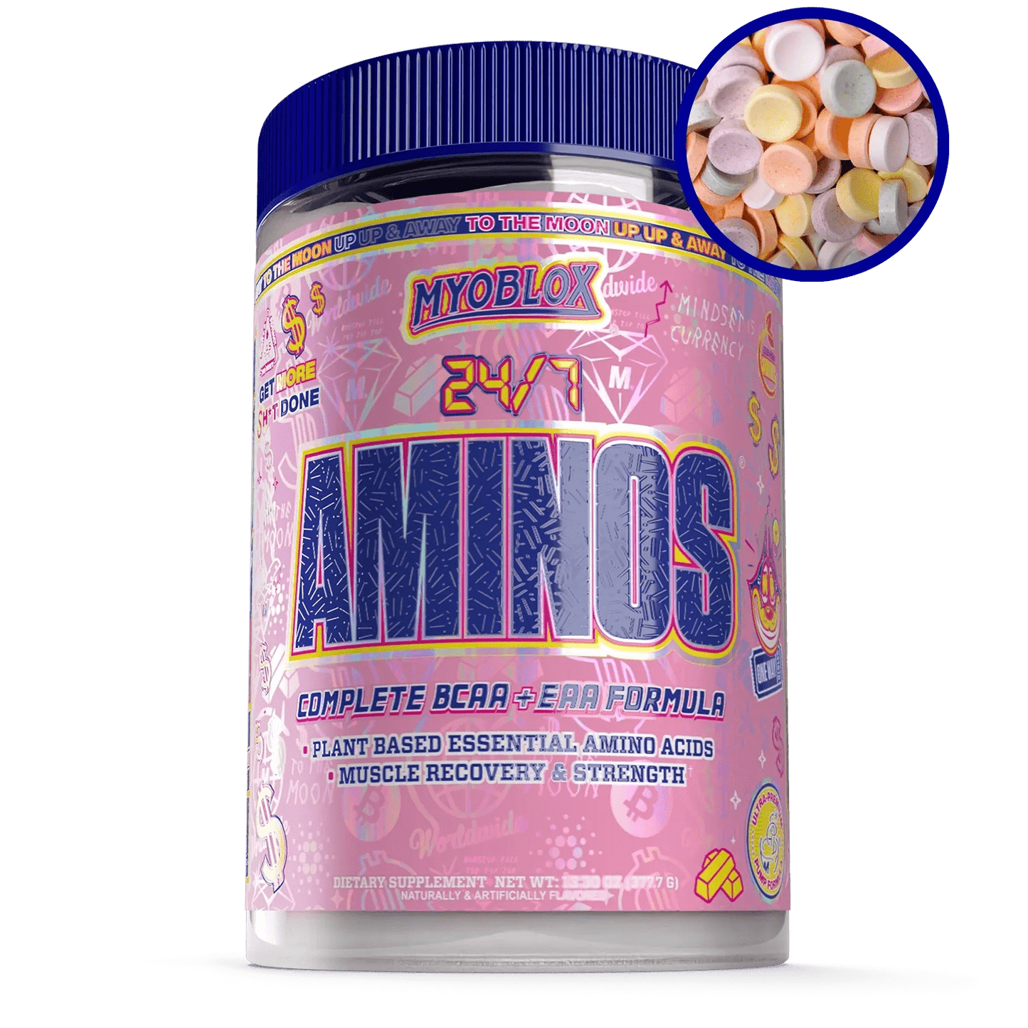 24/7 AMINOS - BCAA+EAA - Mann Nutrition