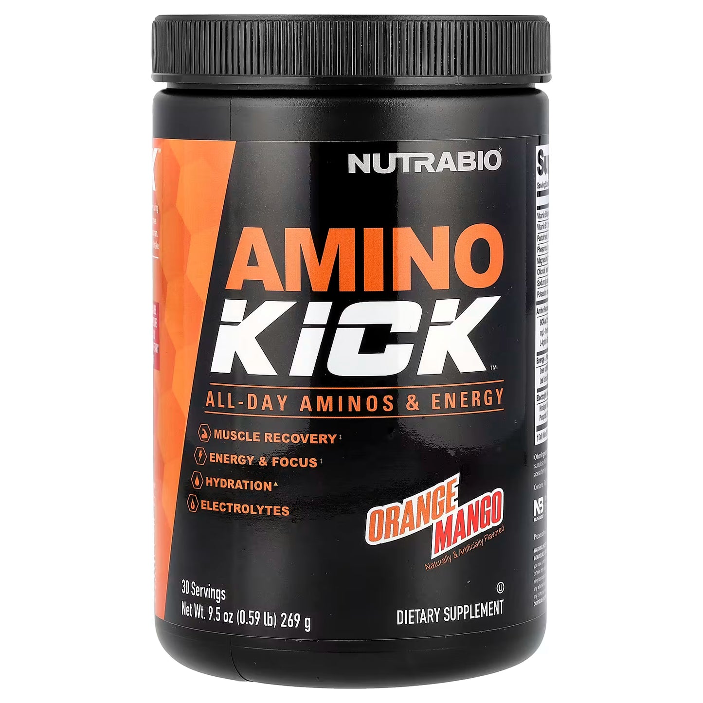 Nutrabio Amino Kick - All Day Aminos & Energy