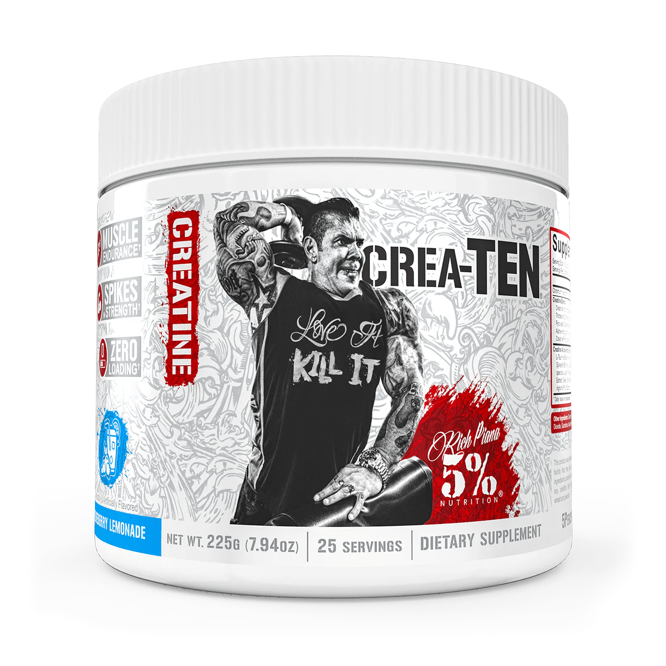 5% Crea - Ten 25 Servs - Mann Nutrition
