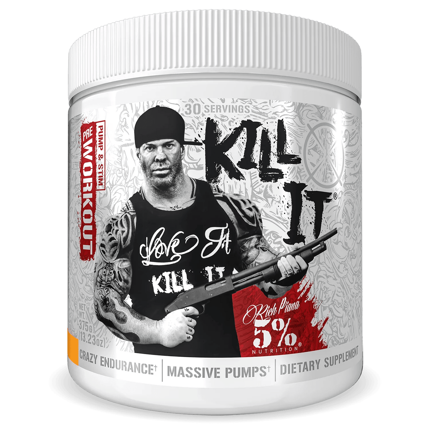 5% Kill It Pre - Workout 30 Servs - Mann Nutrition