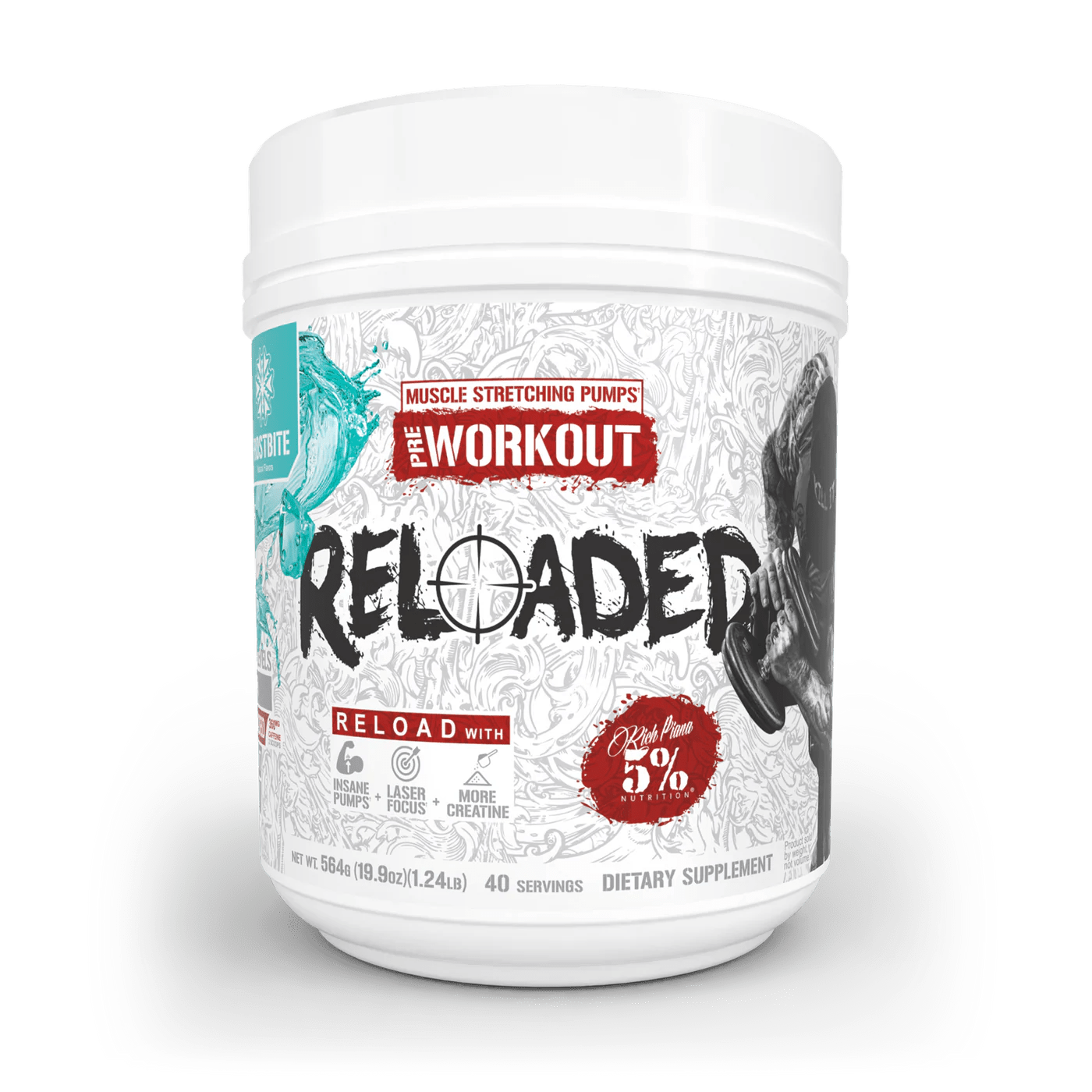 5% Reloaded Pre Workout - Mann Nutrition