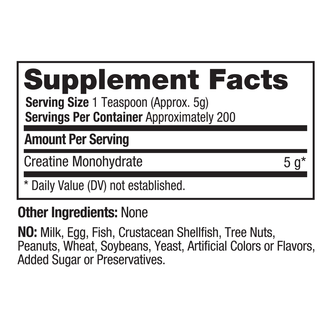 Prolab Nutrition Micronized Creatine Monohydrate Powder
