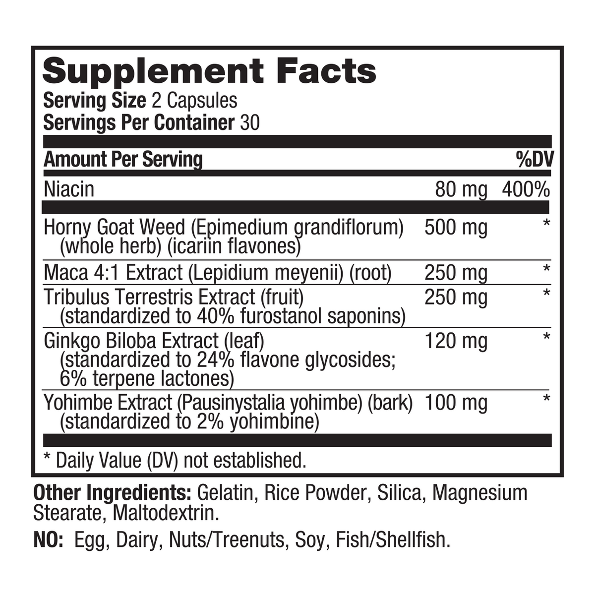 Prolab Nutrition HGW – Herbal Energy & Vitality (60 Count)
