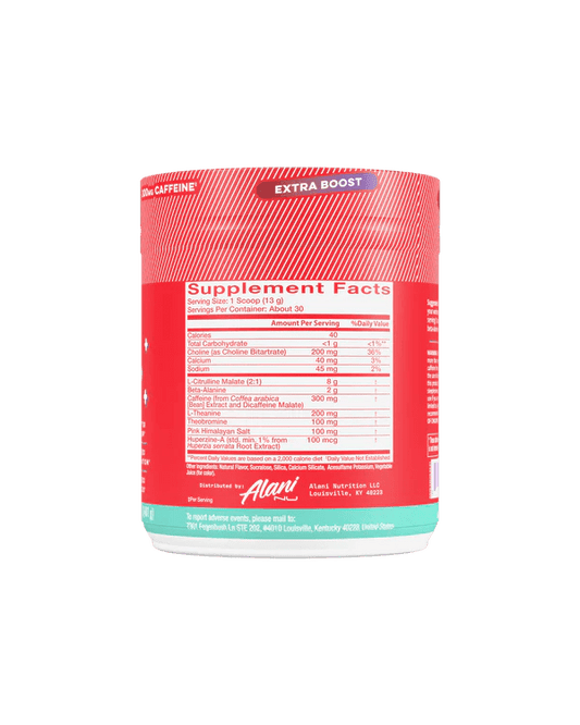 Alani Pre Workout Plus - Mann Nutrition