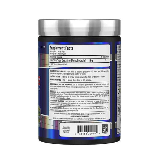 Allmax Creatine Monohydrate - Mann Nutrition