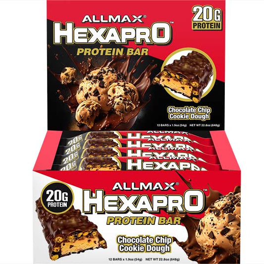 Allmax HexaPro Protein Bar - 12 Bars - Mann Nutrition