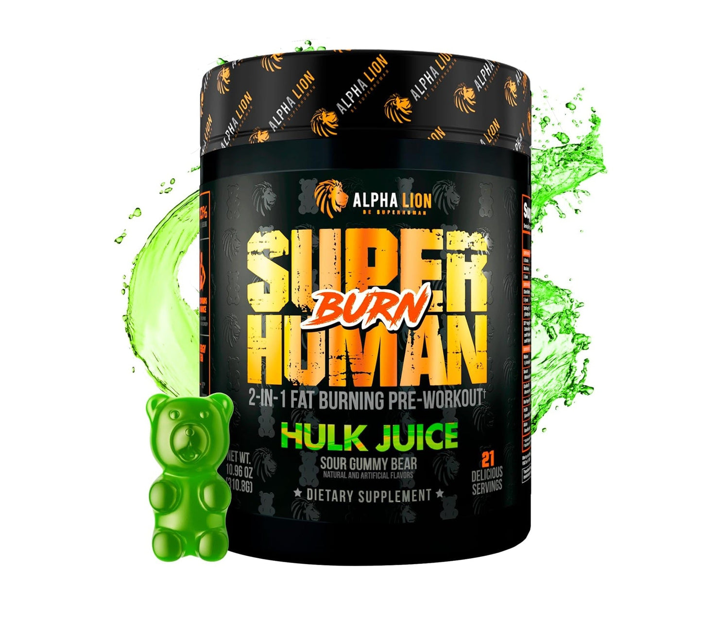 Alpha Lion Super Human Burn 21 Servings - Mann Nutrition