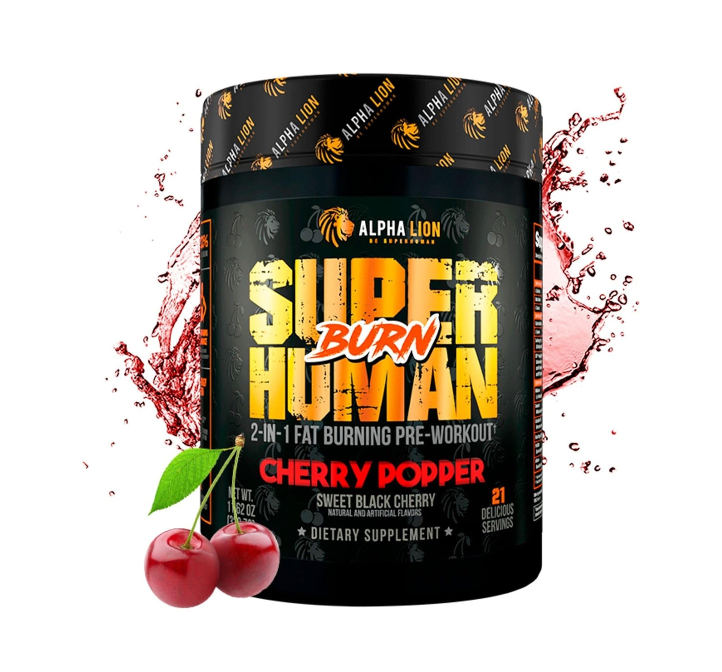 Alpha Lion Super Human Burn 21 Servings - Mann Nutrition