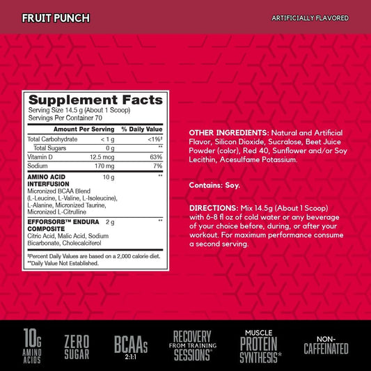 Amino - X - Endurance & Recovery (70 Servings) - Mann Nutrition