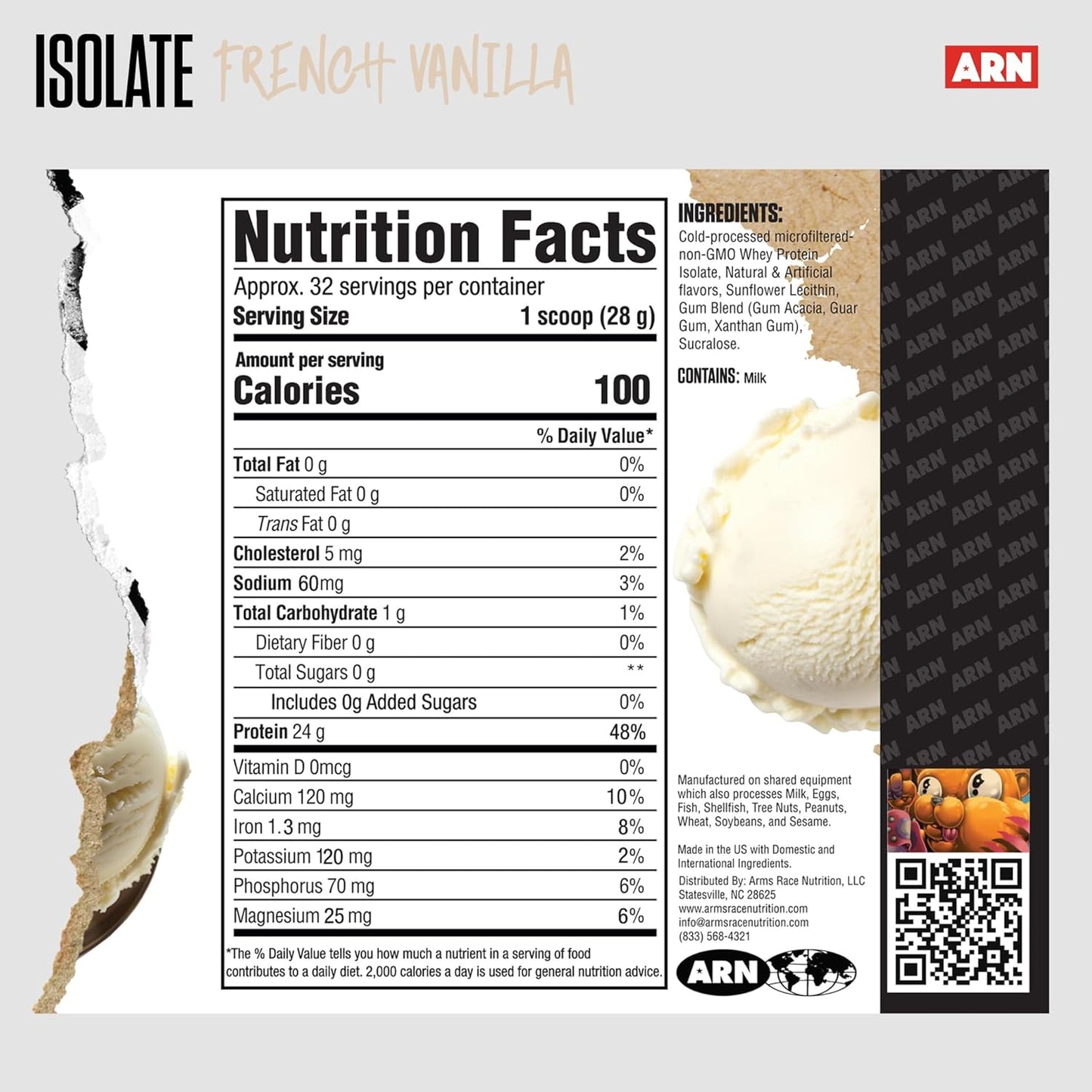 ARN ISOLATE WHEY PROTEIN - Mann Nutrition