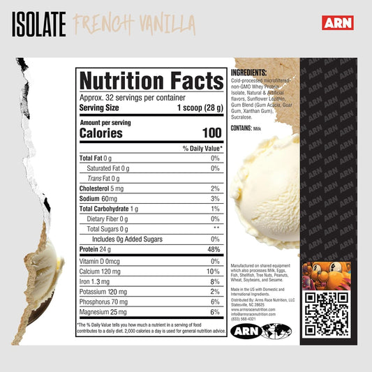 ARN ISOLATE WHEY PROTEIN - Mann Nutrition