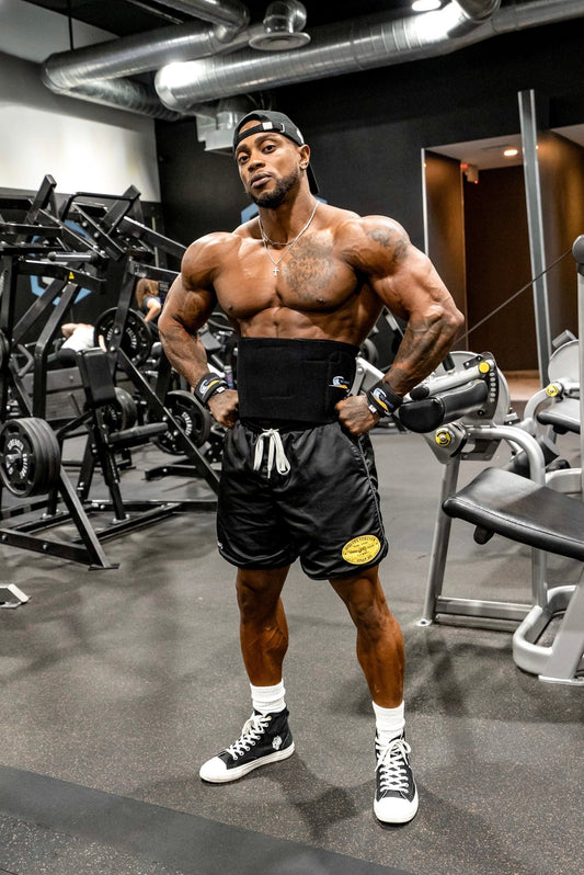 Big Waves Waist Trainer by Schiek x Brandon Hendrickson - Model 1147BW sku-50332371616040- Mann Nutrition