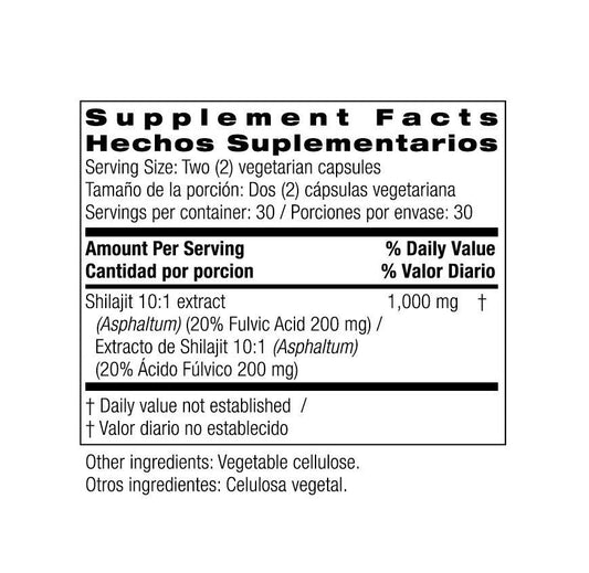 Bio Nutrition Shilajit (Asphaltum) - Mann Nutrition