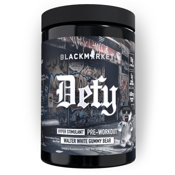 BlackMarket Labs DEFY Hyper-Stimulant Pre-Workout - Mann Nutrition
