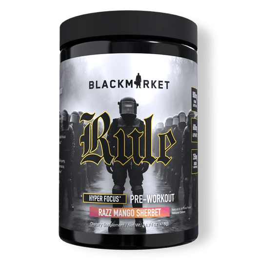 Blackmarket Labs RULE Pre - Mann Nutrition