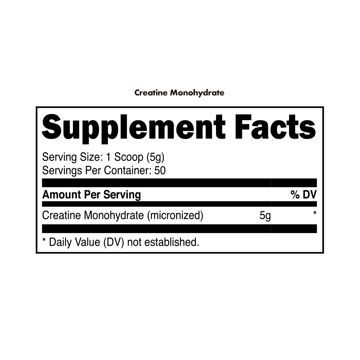 Bucked Up Creatine Monohydrate - Mann Nutrition
