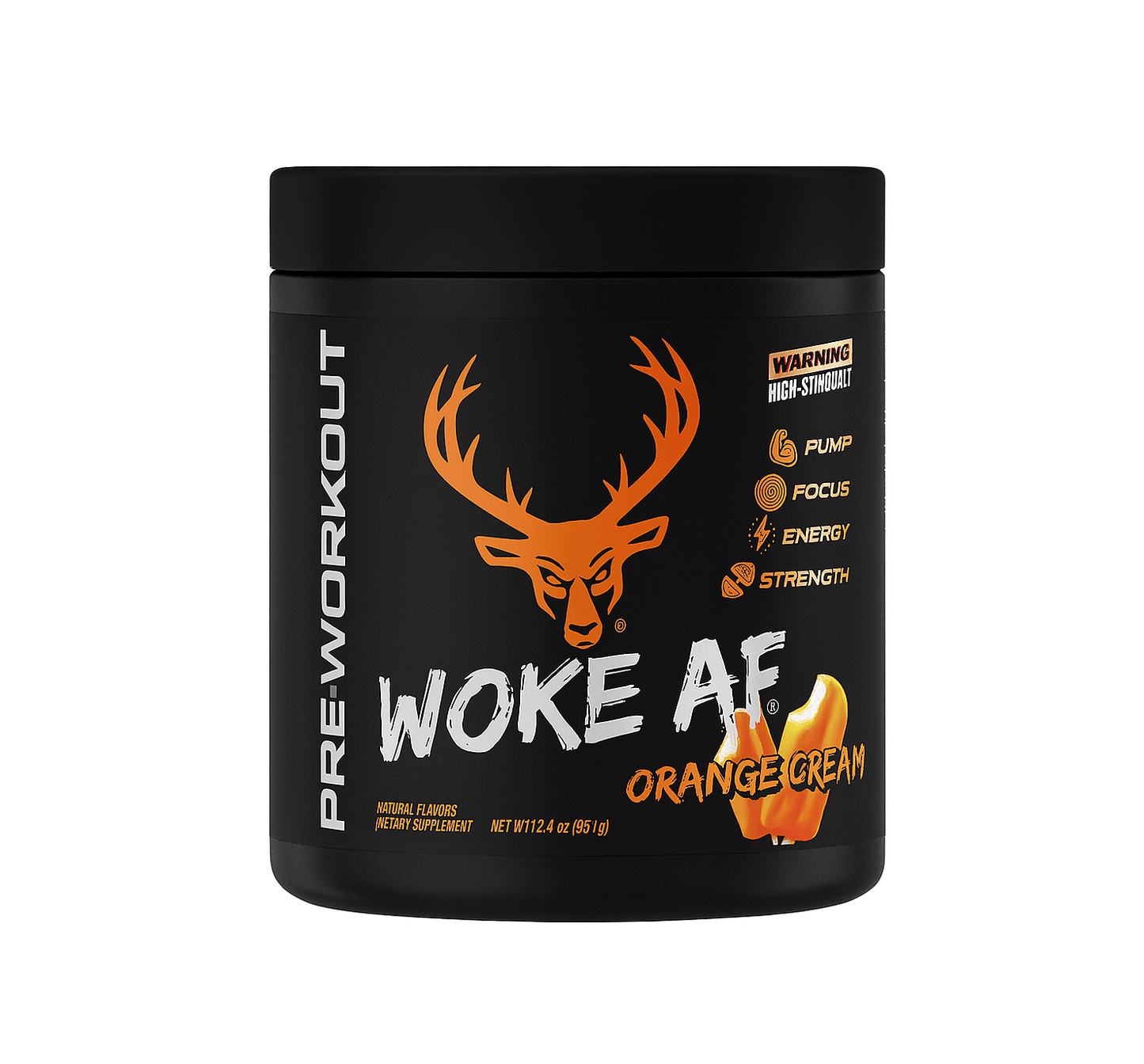 Bucked Up Woke AF - High Stimulant Pre - Workout - Mann Nutrition
