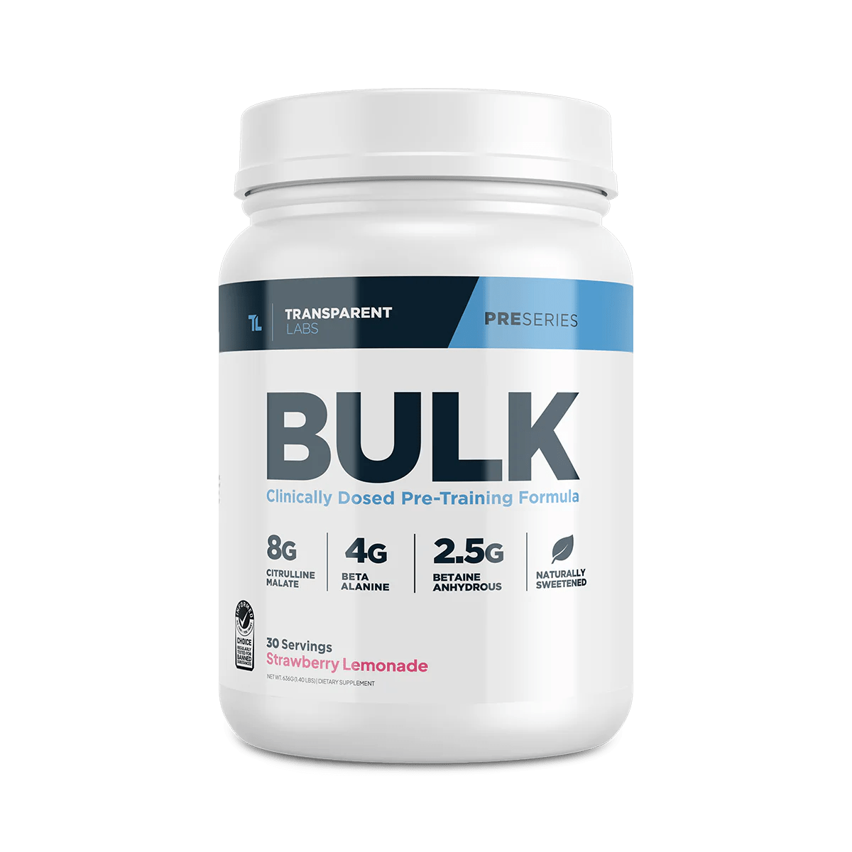 Bulk Pre - Workout - 30 Servings - Mann Nutrition