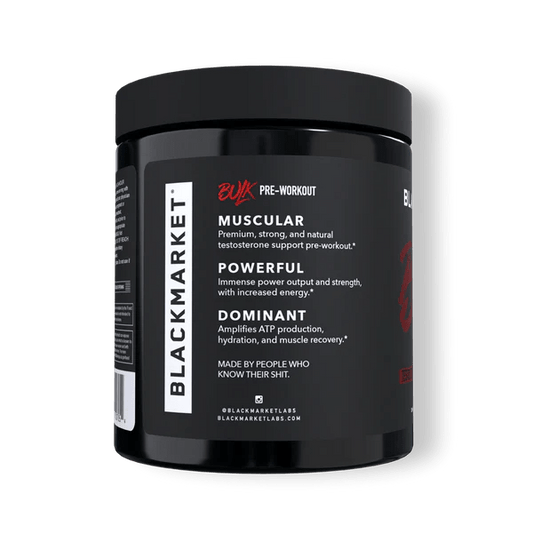 Bulk Testosterone - 30 Servings - Mann Nutrition