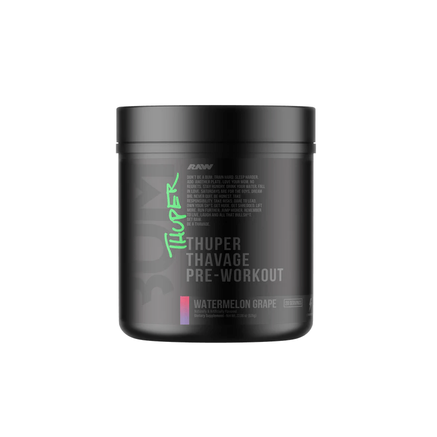 Bum Thuper Thavage Pre - Workout - Mann Nutrition