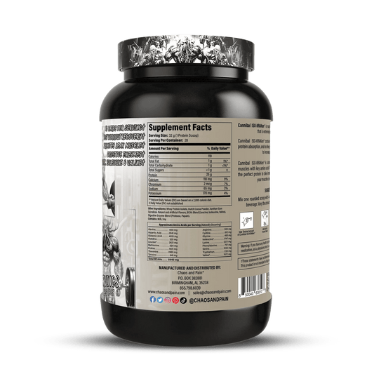 Cannibal ISO - KRAKen Protein - Mann Nutrition