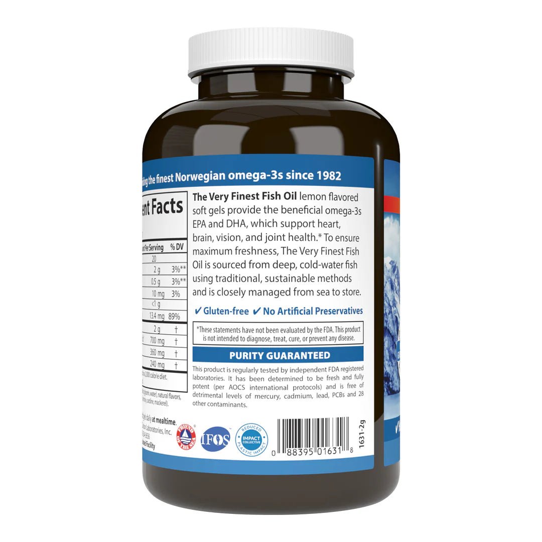 Carlson The very Finest Fish Oil - Mann Nutrition
