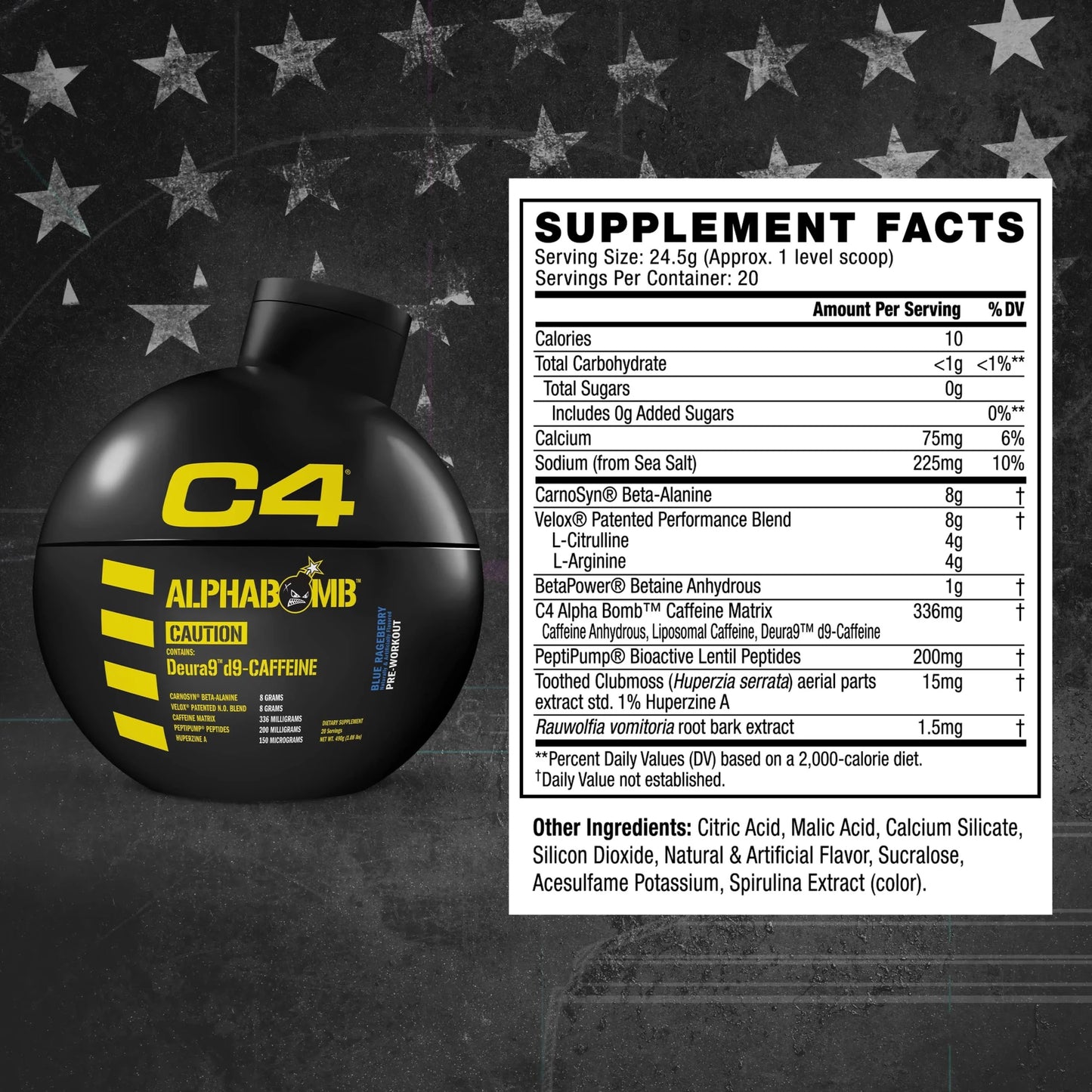 Cellucor C4 Alpha Bomb Pre Workout - Mann Nutrition