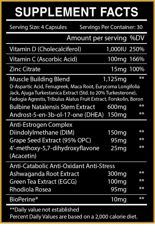 Centurion Labz Uprising Testosterone Support - Mann Nutrition