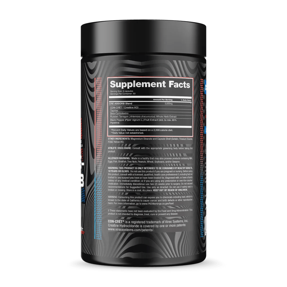 Cre - Absorb HCL Creatine - Mann Nutrition