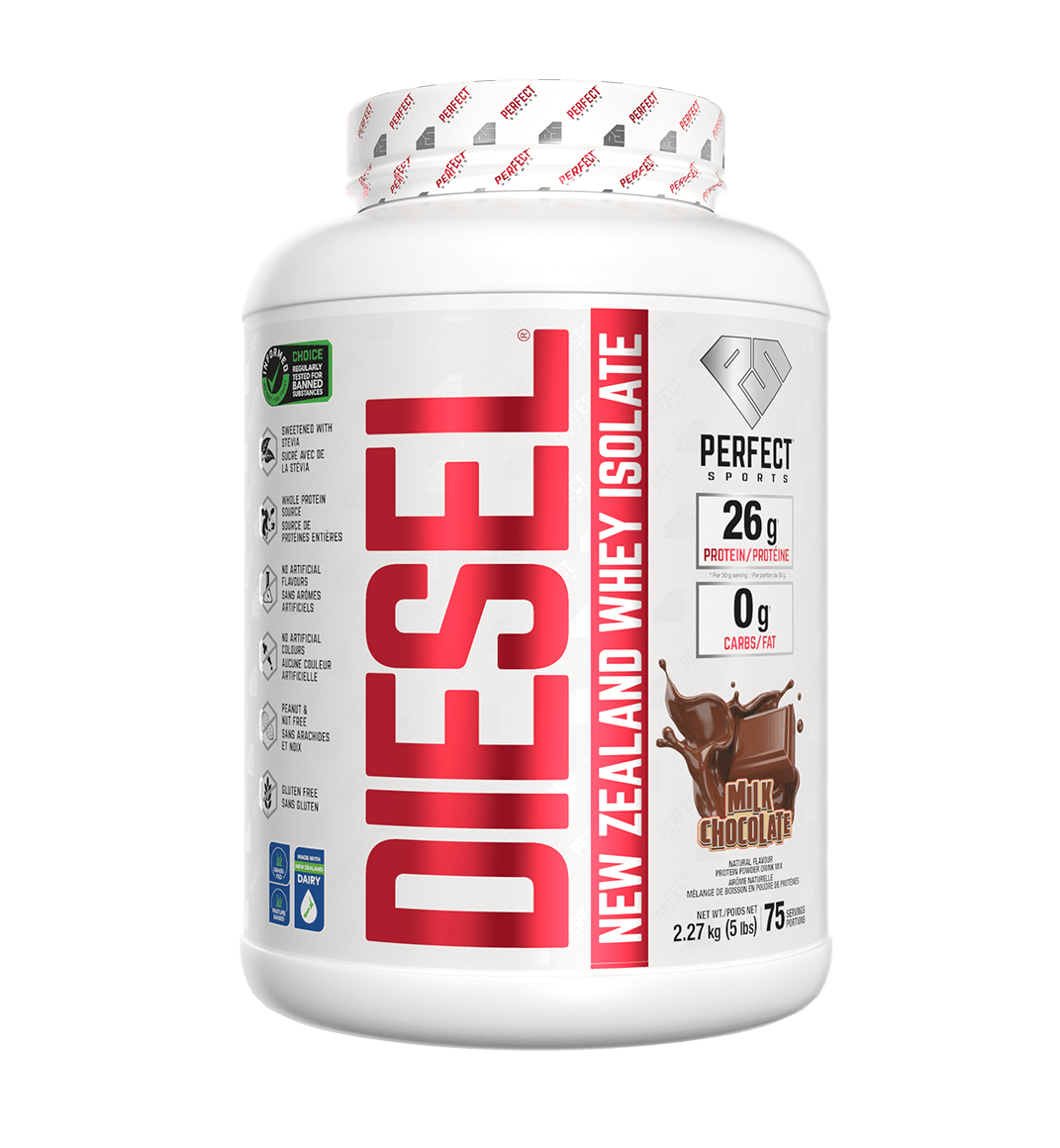 DIESEL NEW ZEALAND WHEY PROTEIN ISOLATE - Mann Nutrition