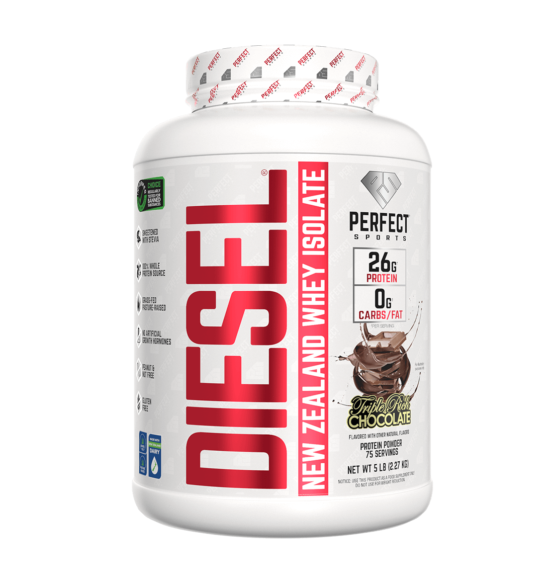 DIESEL NEW ZEALAND WHEY PROTEIN ISOLATE - Mann Nutrition