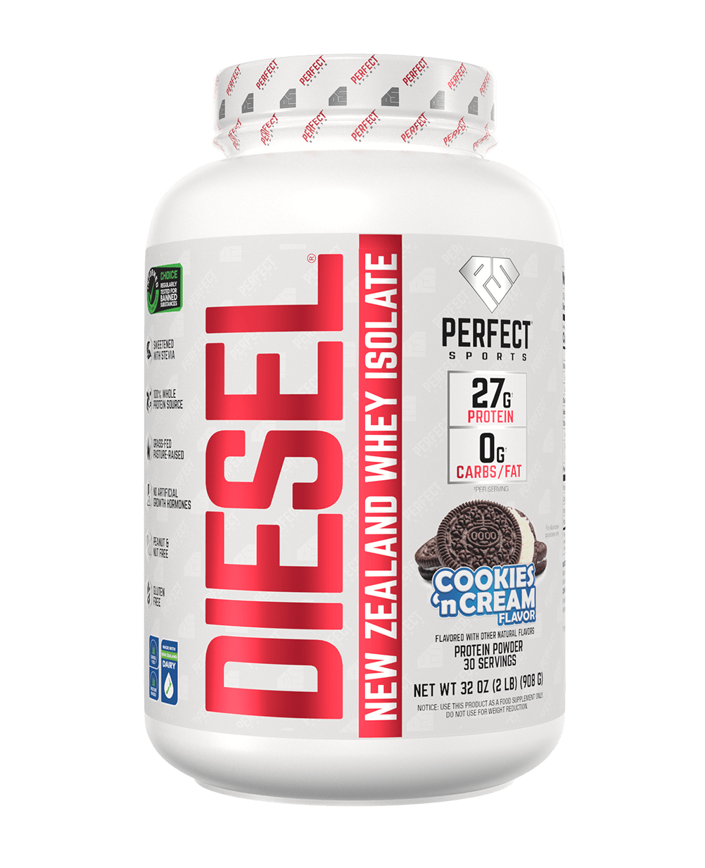 DIESEL NEW ZEALAND WHEY PROTEIN ISOLATE - Mann Nutrition