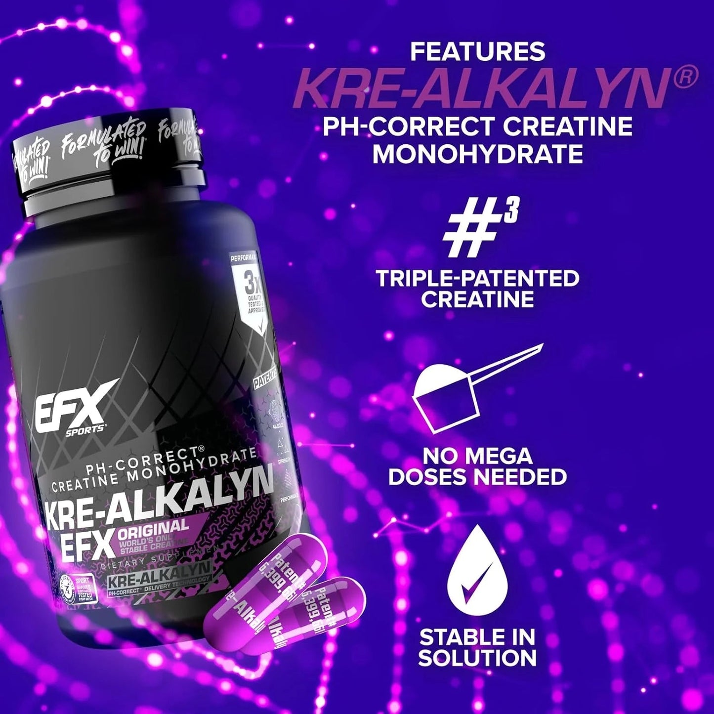 EFX Kre - Alkalyn Creatine - Mann Nutrition