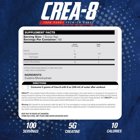 EHP Labs Crea - 8 Creatine - Mann Nutrition