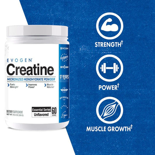 Evogen Creatine Monohydrate Powder - Mann Nutrition