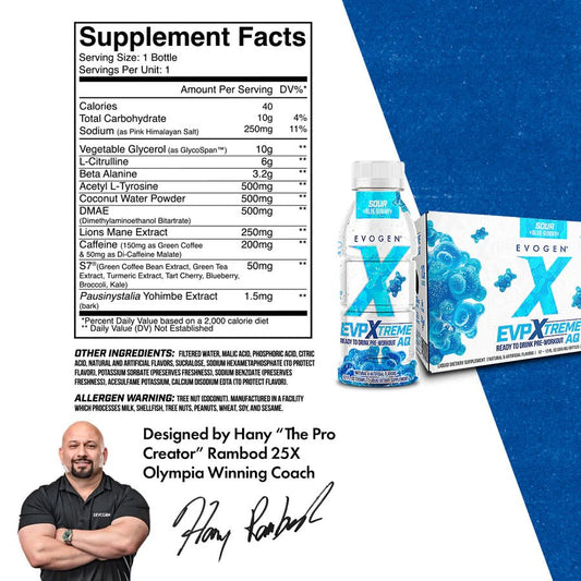 EVP Xtreme AQ RTD 12 FL Oz - Mann Nutrition