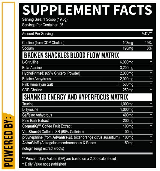 Fresh Out PRE (Condemned Labz X Fresh Collab) - Mann Nutrition