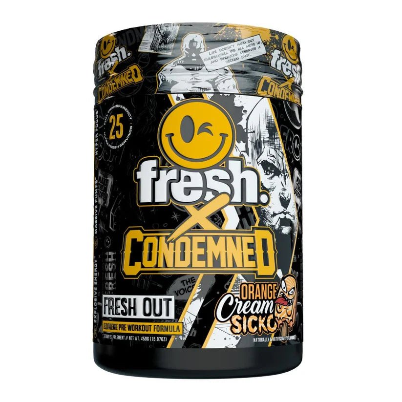 Fresh Out PRE (Condemned Labz X Fresh Collab) - Mann Nutrition
