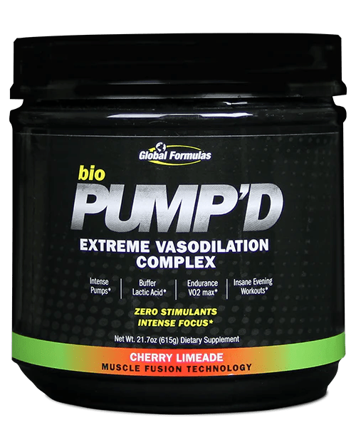 Global Formulas Pump’D Pre Workout 30 Servings - Mann Nutrition