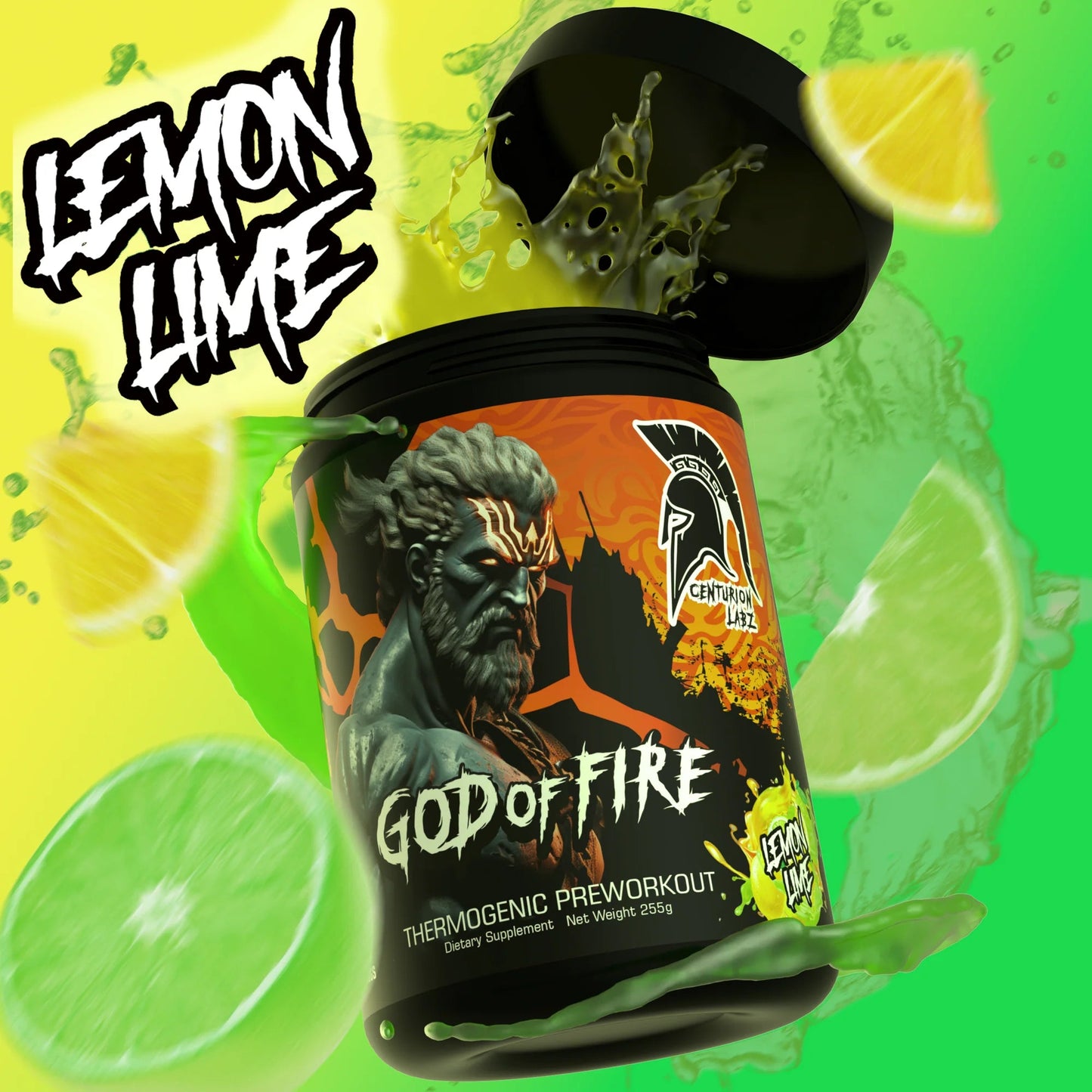 GOD OF FIRE® Thermogenic Pre - Mann Nutrition