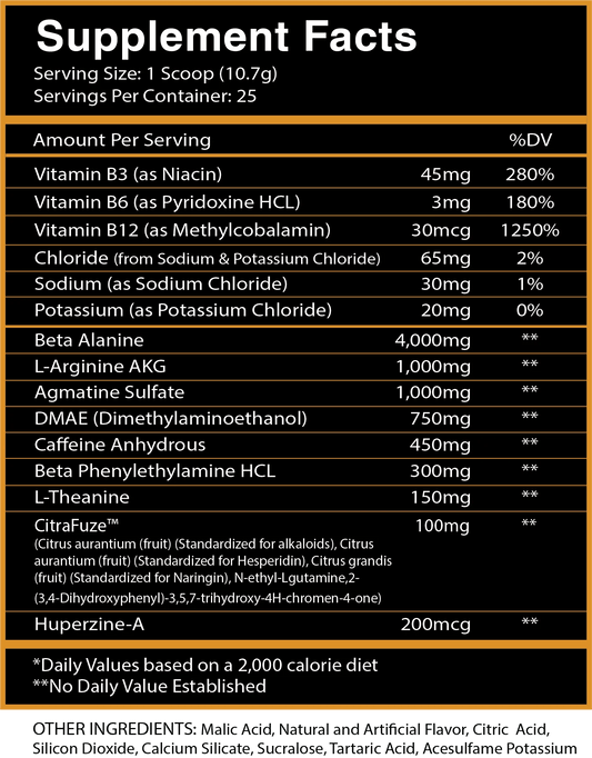 GOD OF WAR® High Stim Pre - Mann Nutrition