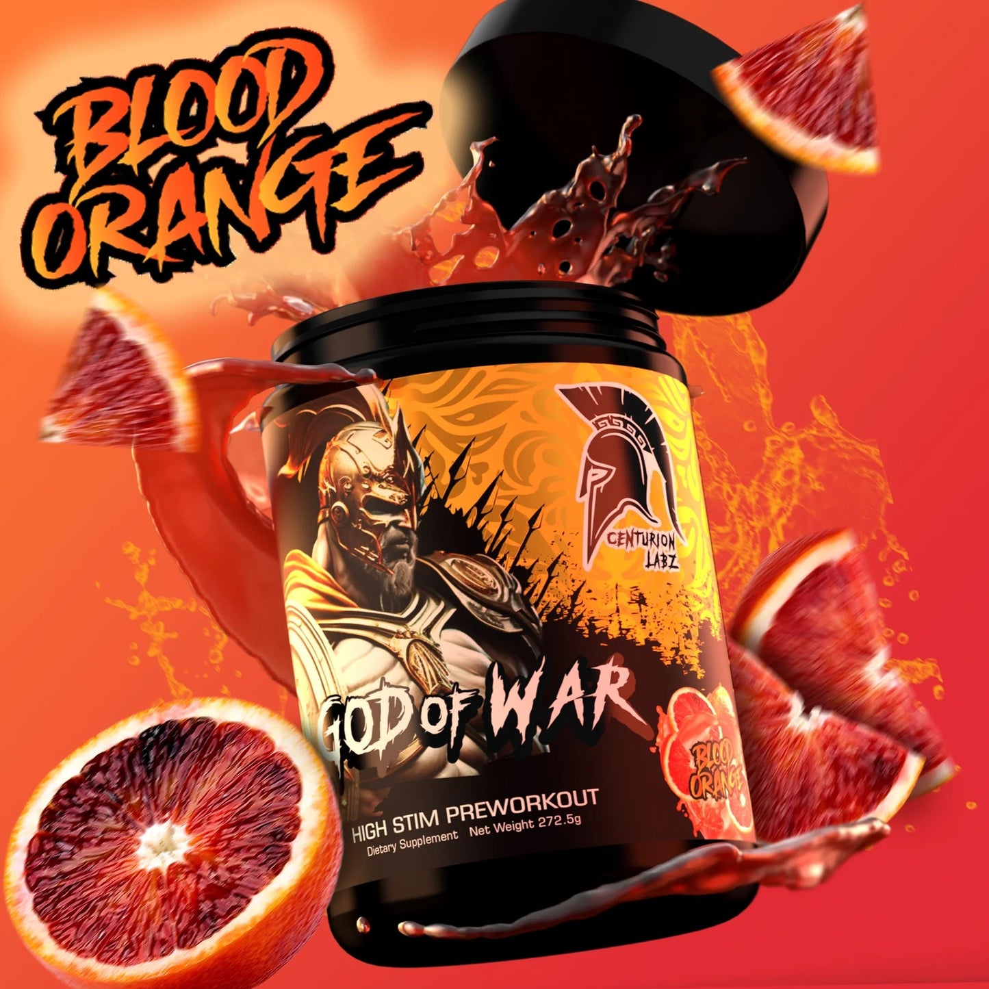 GOD OF WAR® High Stim Pre - Mann Nutrition