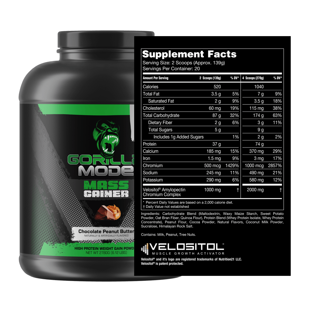 Gorilla Mode Mass Gainer 6 lbs - Mann Nutrition