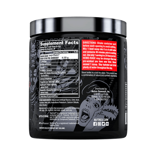 Hemo - Rage Unleashed - Mann Nutrition