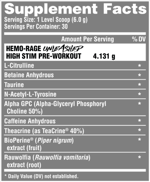 Hemo - Rage Unleashed - Mann Nutrition