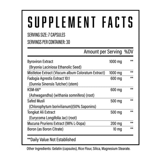 Huge Enhance Test Booster - Mann Nutrition