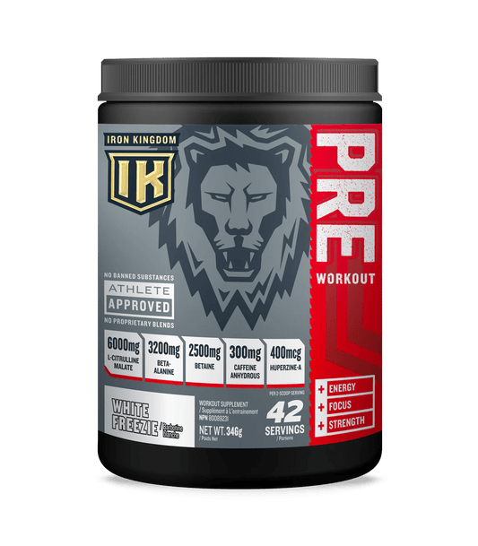 Iron Kingdom Pre Workout 21/42 Servings - Mann Nutrition