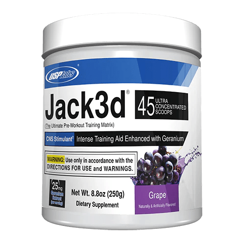Jack 3D Pre Workout - Mann Nutrition