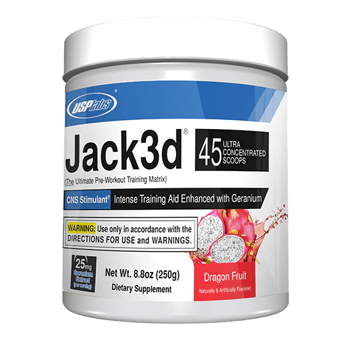 Jack 3D Pre Workout - Mann Nutrition